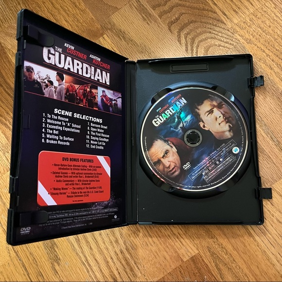 NWT/EUC Kevin Costner 3 Movie DVD Collection (Bodyguard/Guardian/Message) - Picture 11 of 13